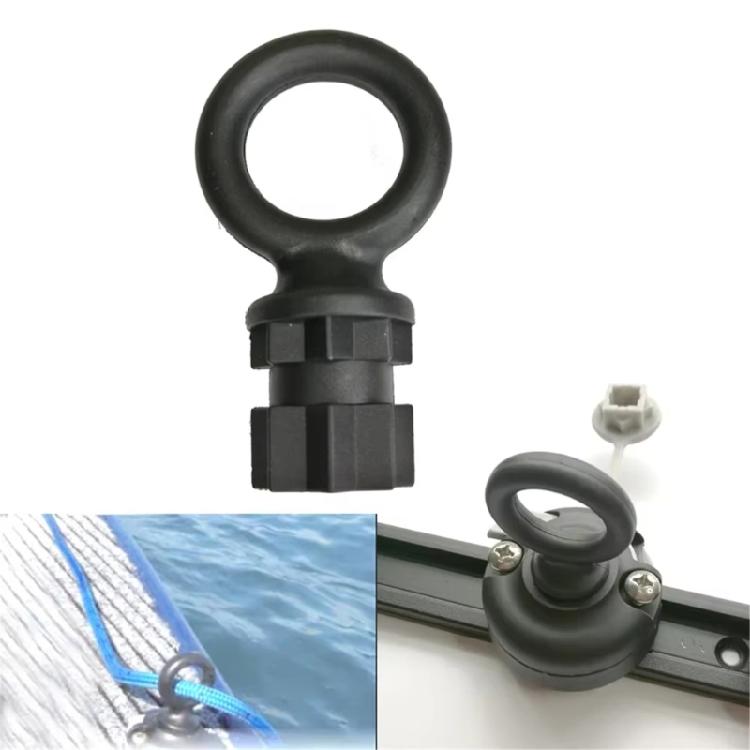 Canoes Kayak Round Mount Base Circle Wall Slings Rope Rings Marine Boats Kayak Rope Adapter Kayak Accessories Enduring