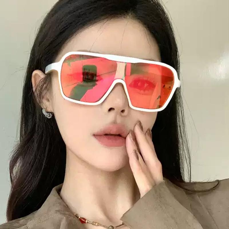 Big Size Men's Sun Glasses Vintage Style Bicycling Outdoor Women's Sunglasses Wind Proof Stylish Sunglass Women