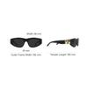 Balenciaga Stylish Cat Eye Oval Sunglasses Women sunglasses Black Gold BB-0095S-001