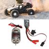 RC Car 390 Brushed Motor 30A JST Plug High Torsion Brushed Motor ESC Set for 1/16 1/18 RC Car 7.2V