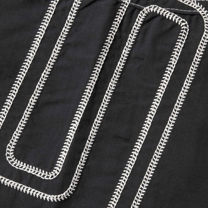 Supreme Spellout Embroidered Track Jacket Black