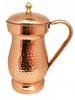 Traditionally Hammered Copper Jug 2.2L Forged No. 4 - Collectible