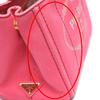 PRADA Canapa Kanapa mini tote Tote Bag canvas pink Women 1BG439 Used