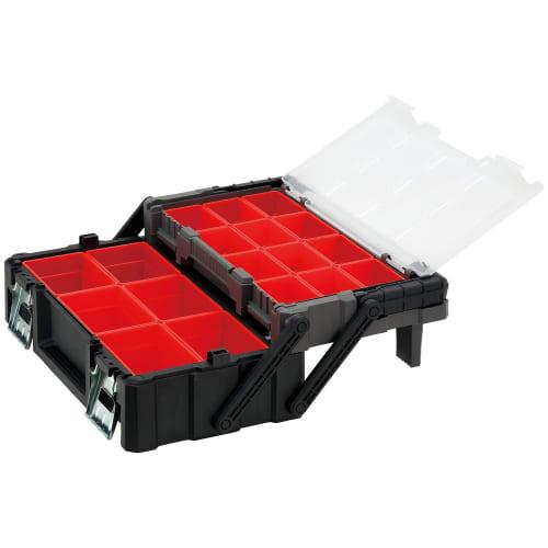 

SK11 SPO-460RE Slide Organizer Parts Box, Dimensions: 460mm W x 192mm D x 145mm H