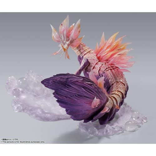 TAMASHII NATIONS S.H. MonsterArts Monster Hunter Rise: Sunbreak Tamamitsune, approximately 310mm, PVC & ABS painted action figure, multicolor