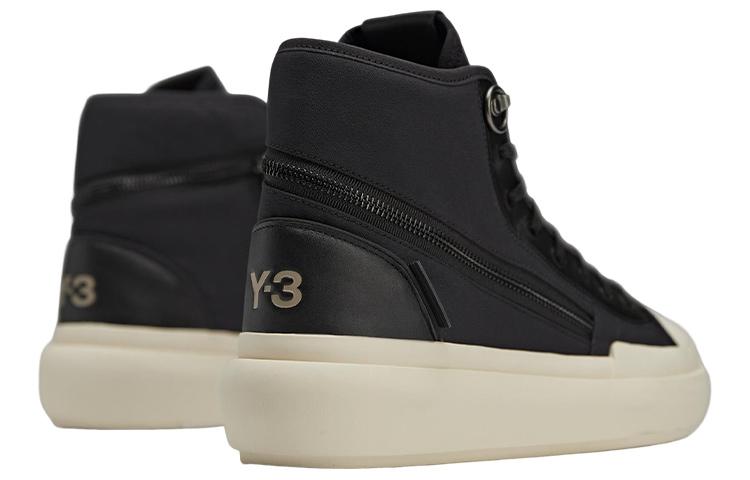 adidas Y-3 Ajatu Court High 'Black Cream White' Men's Sneakers