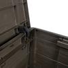 Outdoor Cushion Box Brown 77.5 x 44.5 x 53 cm Polypropylene