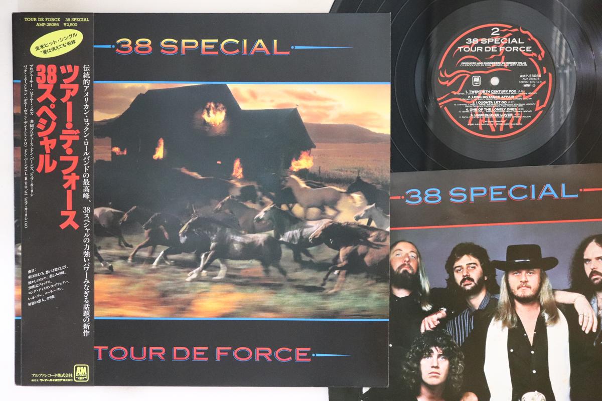 

LP Record 38 SPECIAL - Tour De Force AMP28086 A&M 1983 Japan Obi Rock