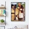 5D Diy Diamond Painting Scenery Cross Stitch Full Square Drill Kits Diamond Embroidery