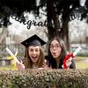 Congrats Grad Banner Decorations - Hanging Glitter Graduation Banner with Cap Garland Sign Bunting for Graduation Celebration Photo Backdrop, College