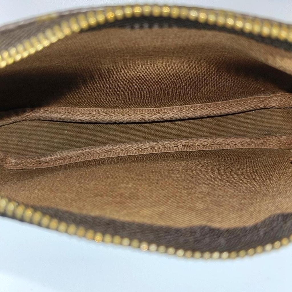 [Pre-Owned] Louis Vuitton Mini Pochette Accessoires 'Brown Monogram Canvas' - Good #YJ0Y4Y