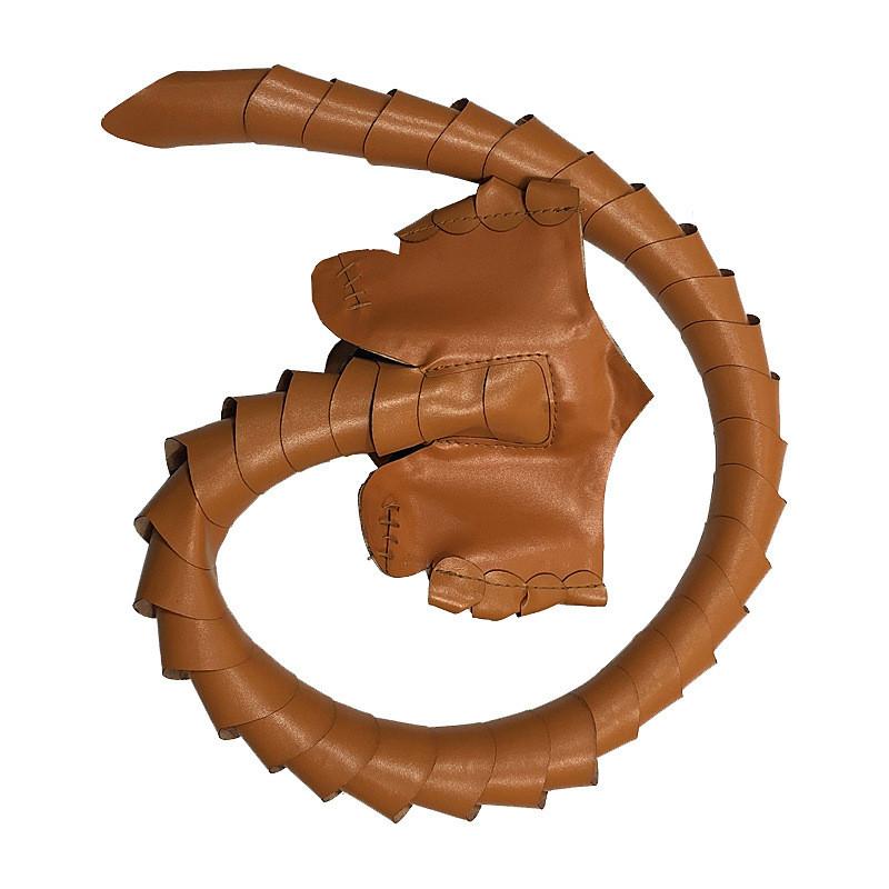 

Маска Чужого Лицехвата Кожа Хэллоуин Реквизит Аксессуар для Костюма Страшный Лицехват