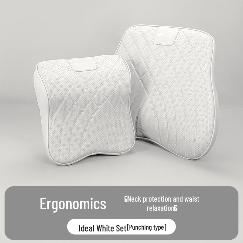 Car Neck Pillow & Waist Cushion for BYD Han EV, Qin Plus DMI, Tang, Song: Headrest & Interior Decor.