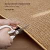 Premium Dirt-Resistant Entryway Floor Mat - Imitation Sisal Carpet, Cuttable, Ideal for Doorways and Living Rooms