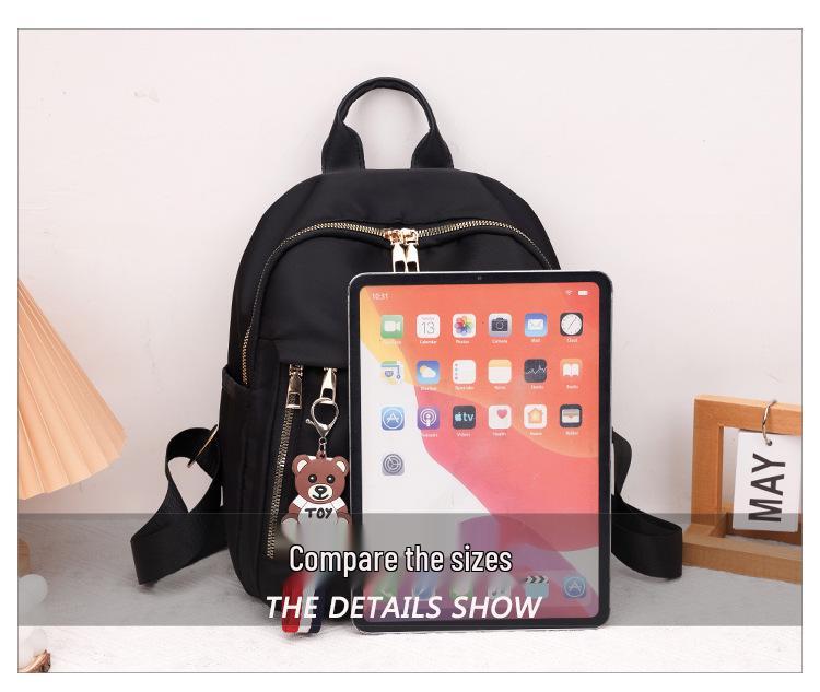 2024 Women's Trendy Large-Capacity Water-Resistant Backpack for Travel & School