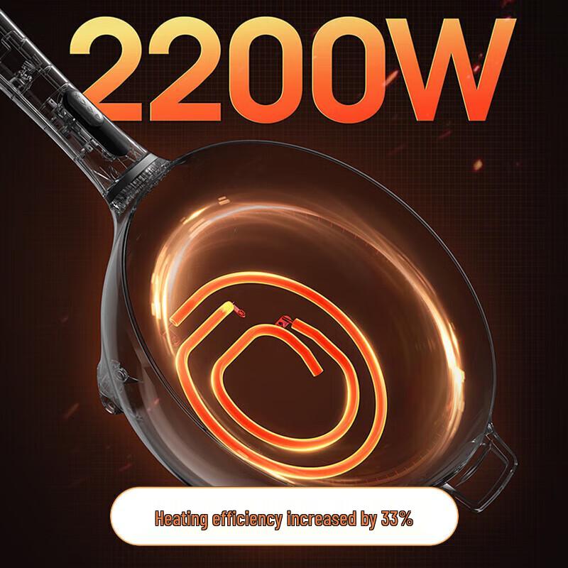 Joyoung Stir-fry King Multifunction Electric Wok CN plug (adapter included)
