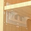 Triangle Bracket Punch-Free Hook for Wall or Wardrobe Partition