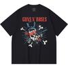 T-shirt Heavy Metal 230 g/m² 100% Bawełna Z Nadrukiem Zespołu Rockowego Popularnej Muzyki Unisex Ciężki Bawełniany T-shirt