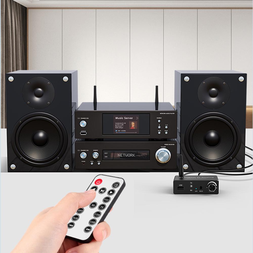 BT 5.3 Receiver Transmitter Digital To Analog Converter Digital SPDIF Optical To Analog L/R RCA Converter for Amp TV Home Cinema