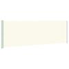 Side Awning Extendable 200x600 cm Cream