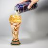 Trophäen-förmiges Bierglas 500 ml Fassungsvermögen Champion Cup Glas für Sportpartys Einzigartiges Geschenk für Fußball