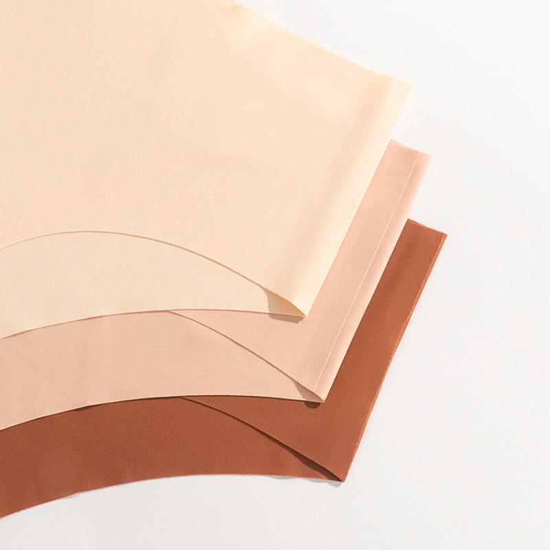 Ledové hedvábné bezešvé rychleschnoucí spodní prádlo se středním pasem pro ženy bez boků a břicha Pohodlné sportovní a fitness dámské kalhotky