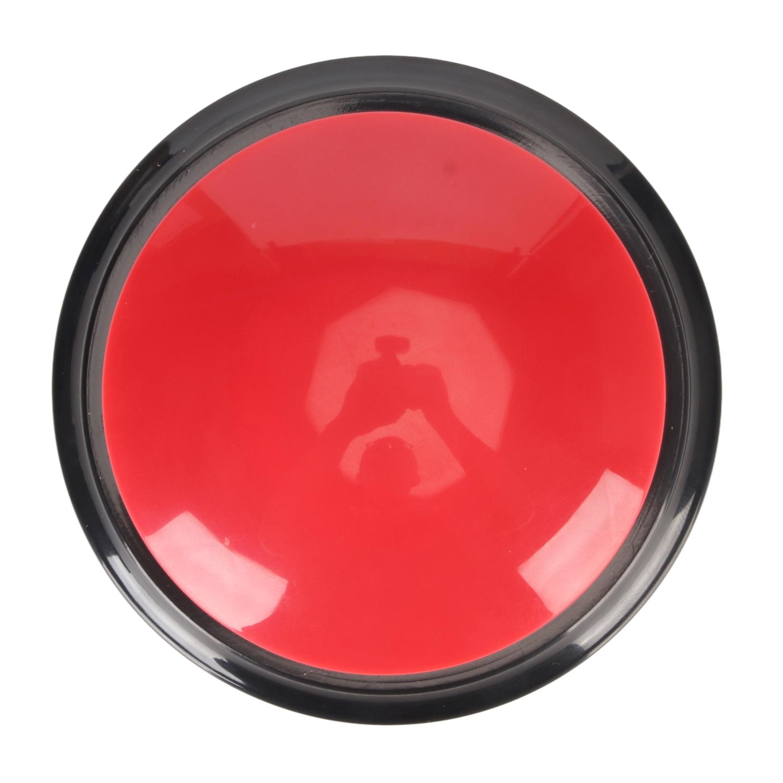 

Dog Communication Buttons Educational Recordable Dog Talking Button Pet Training Buzzer for 30 Second Voice Recording красный