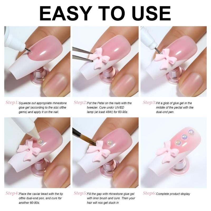 Premium Resin Nail Art Gems Pearls Style Flat Back Rhinestones For Professional Or Home Manicure Flatback Gems