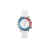 Prospe 200m Waterproof Solar Quartz Movement Silicone Strap Watch 38.7mm Women's Watch SUT411P1