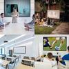 Simple Projector Screen Home/Office Portable Anti-light Projector Screen for Cinema Camping Theater