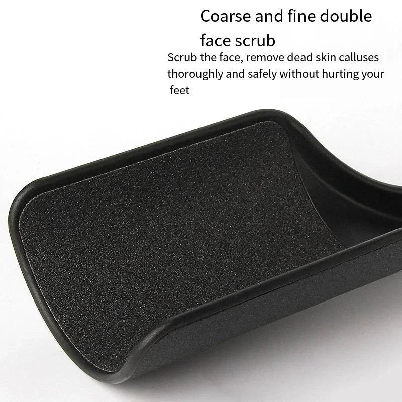 Dead Skin Remover Foot Grinder Calluses Repair Foot Knife Double-sided Sandpaper Foot Board File U-shaped Foot Board Tool