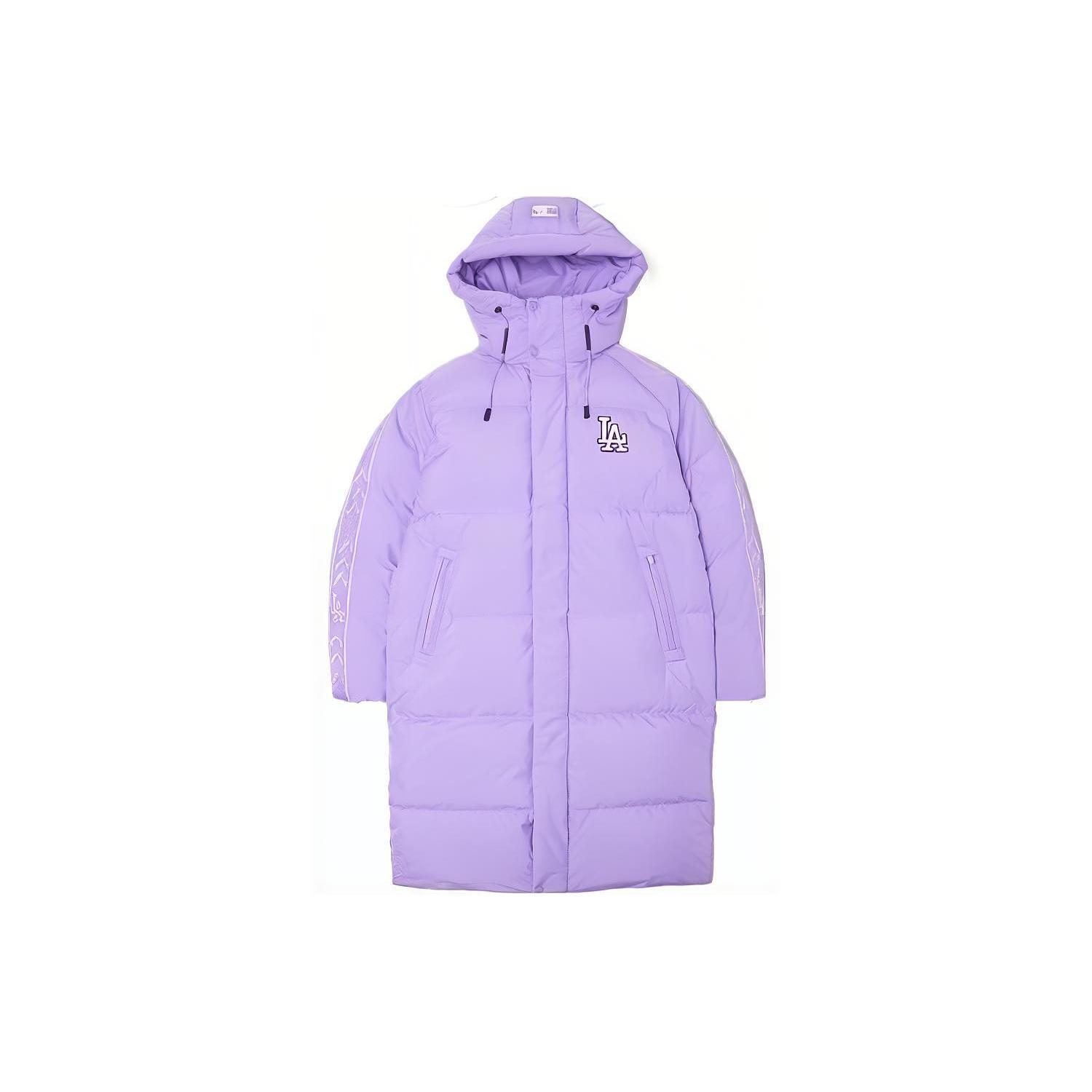 MLB Down Jackets Unisex Purple Hooded Moderate Other 3ADJJ0516-07LDL XS