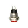 DS-318 Circular Momentary Button Switch 12MM Self Resetting Small Horn Doorbell Push Button Switch 2Pin
