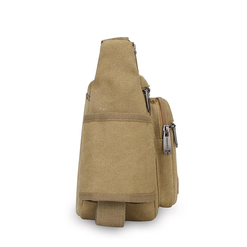 Men Canvas Shoulder Bags Casual Tote Travel Men's Crossbody Bag Luxury Messenger Bags Fashion High Quality Handbag