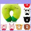 Panda Pig Strawberry Plush Travel Pillow With Pp Cotton Filling For Office And Daily Use