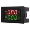 YB4835VA Digital Voltmeter Ammeter DC 600V 100A Decimal Point Automatic Shift Dual Display Current Voltmeter
