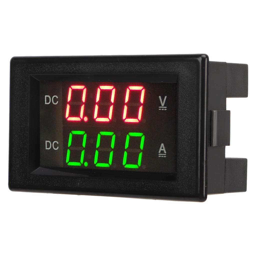 YB4835VA Digital Voltmeter Ammeter DC 600V 100A Decimal Point Automatic Shift Dual Display Current Voltmeter