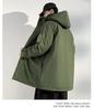 Men's Warm Plush Hooded Cotton Jacket for Winter Outdoor Sports & Mountaineering