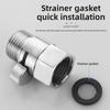 Shower Flow Control Angle Valve,Brass Handheld Direct Valve Valve, Water Volume Adjust Device,Water Pressure Regulator