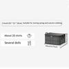 Super Large Capacity! Thick Black Woven Storage Bag For Home Use, Clothes, Blankets, Cotton Quilts, Organizing And Moving Tools