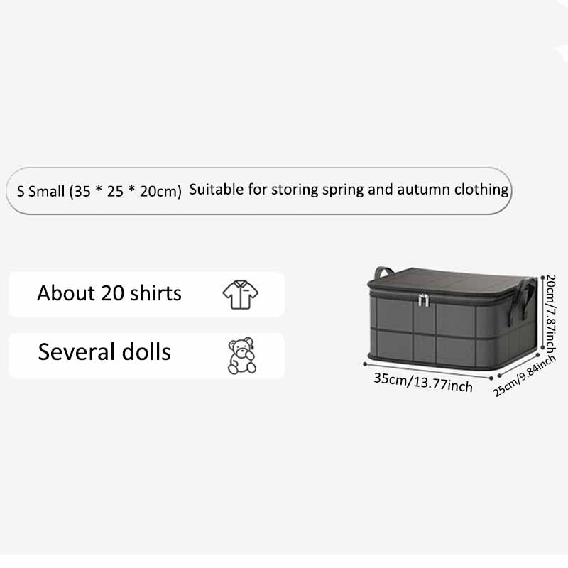 Super Large Capacity! Thick Black Woven Storage Bag For Home Use, Clothes, Blankets, Cotton Quilts, Organizing And Moving Tools