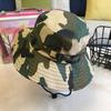 Student Hat Children's Sun Protection Outdoor Camouflage Hat Fishing Sun Protection Fisherman Hat Women's Hat