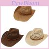 Cappello da Spiaggia da Cowboy Occidentale per Uomini e Donne con Protezione Solare e Traspirabilità per Viaggi all'Aperto