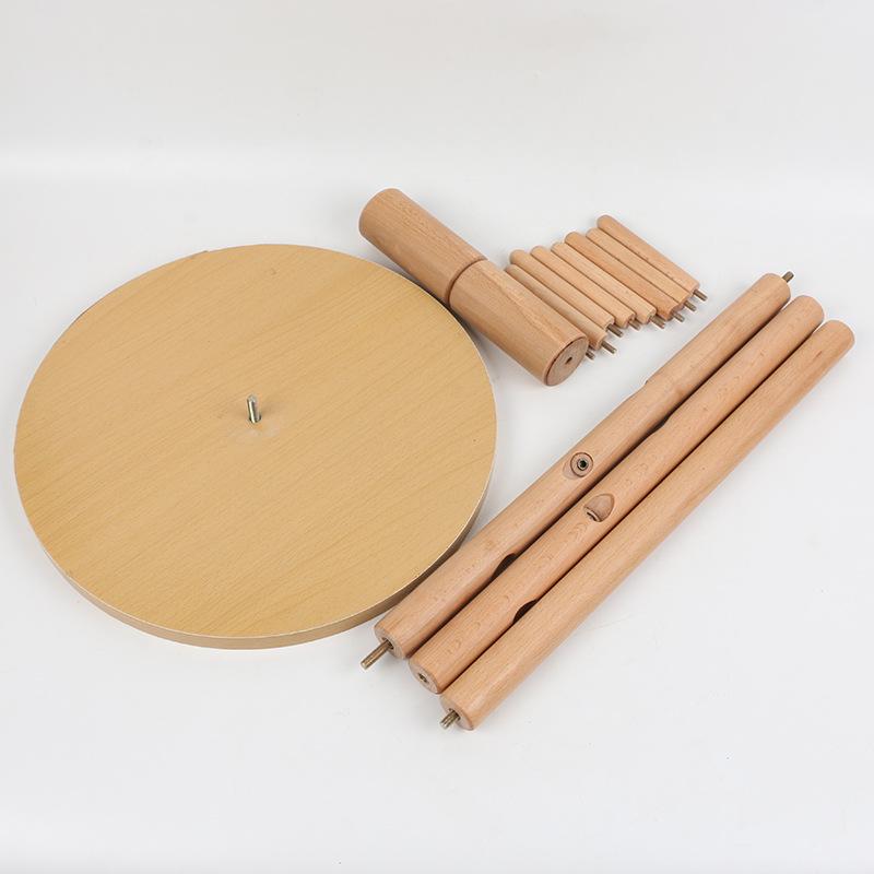 Solid Wood Tree-Shaped Coat Rack for Clothes and Accessories