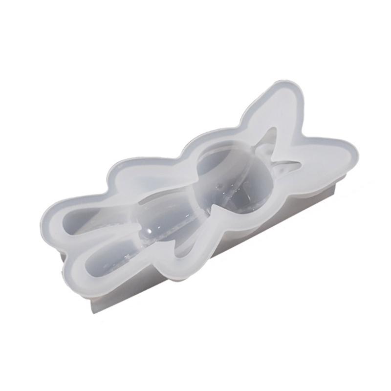 Animal Silicone Molds DIY Resin Casting Molds 3D Cute Rabbit Necklace Pendant Molds for DIY Crafts Jewelry Charm Molds