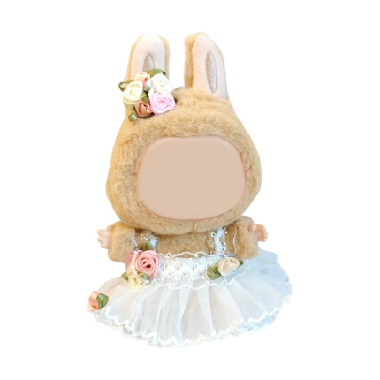 

Stylish 15cm Sitting Doll Skirt Set with Hairband For Theme Event Anime Figure Doll Dressingup and Display Accessory