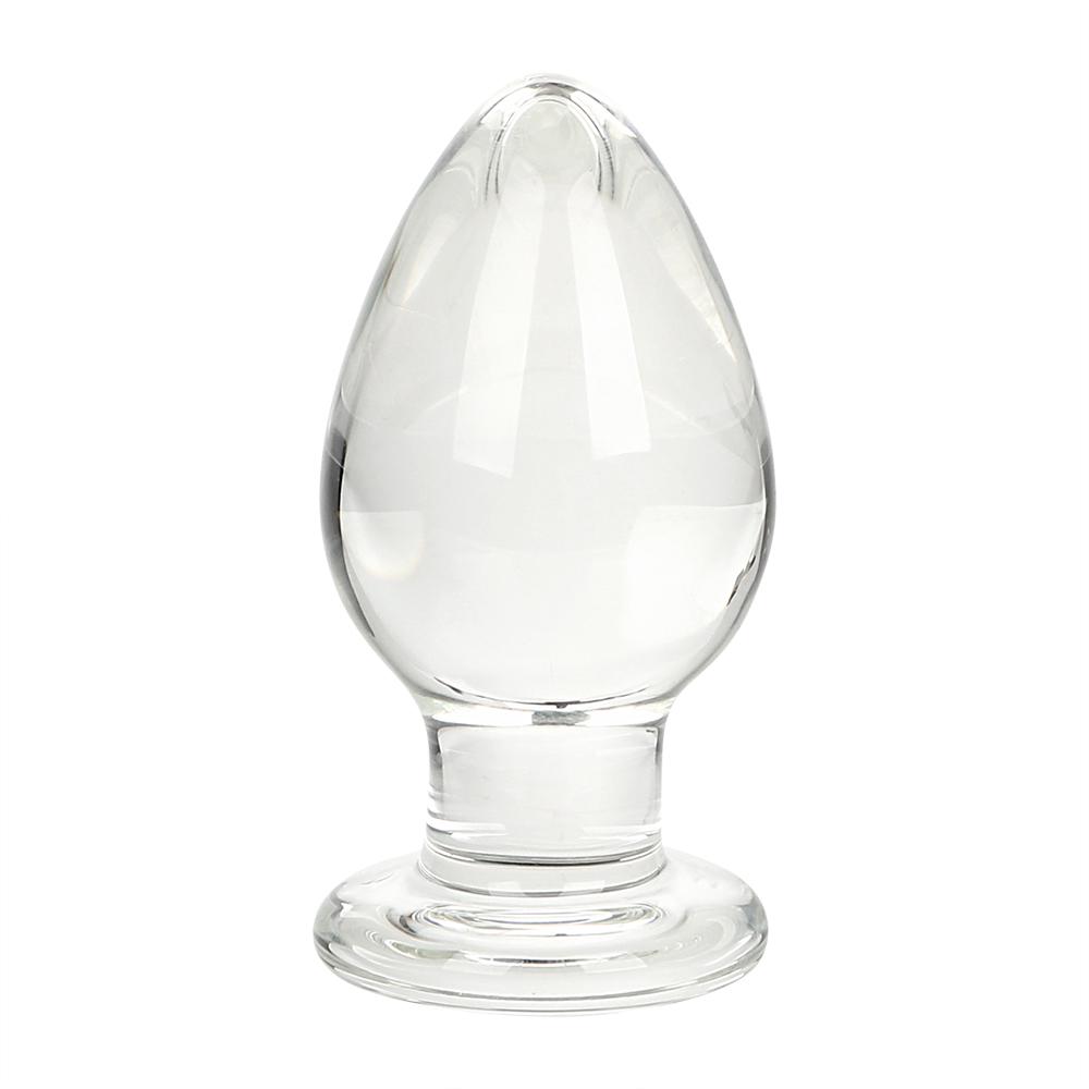 Sex Toys for Women Glass Butt Stimulation Anal Plug