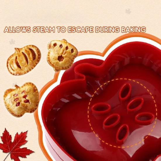 Mini Pie Molds Dough Press Pocket Pie Mold Apples Pumpkin Acorn Shapes Cookie Cutters Holiday Baking Tools