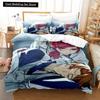 3D Cartoons Game Helios Rising Heroes Bedding Set Single Twin Full Queen King Size Bed Set Adult Kid Bedroom Duvet Cover Sets