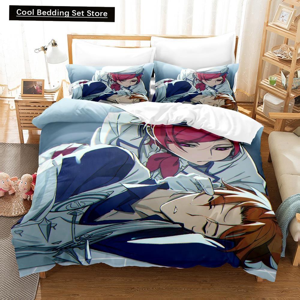 3D Cartoons Game Helios Rising Heroes Bedding Set Single Twin Full Queen King Size Bed Set Adult Kid Bedroom Duvet Cover Sets